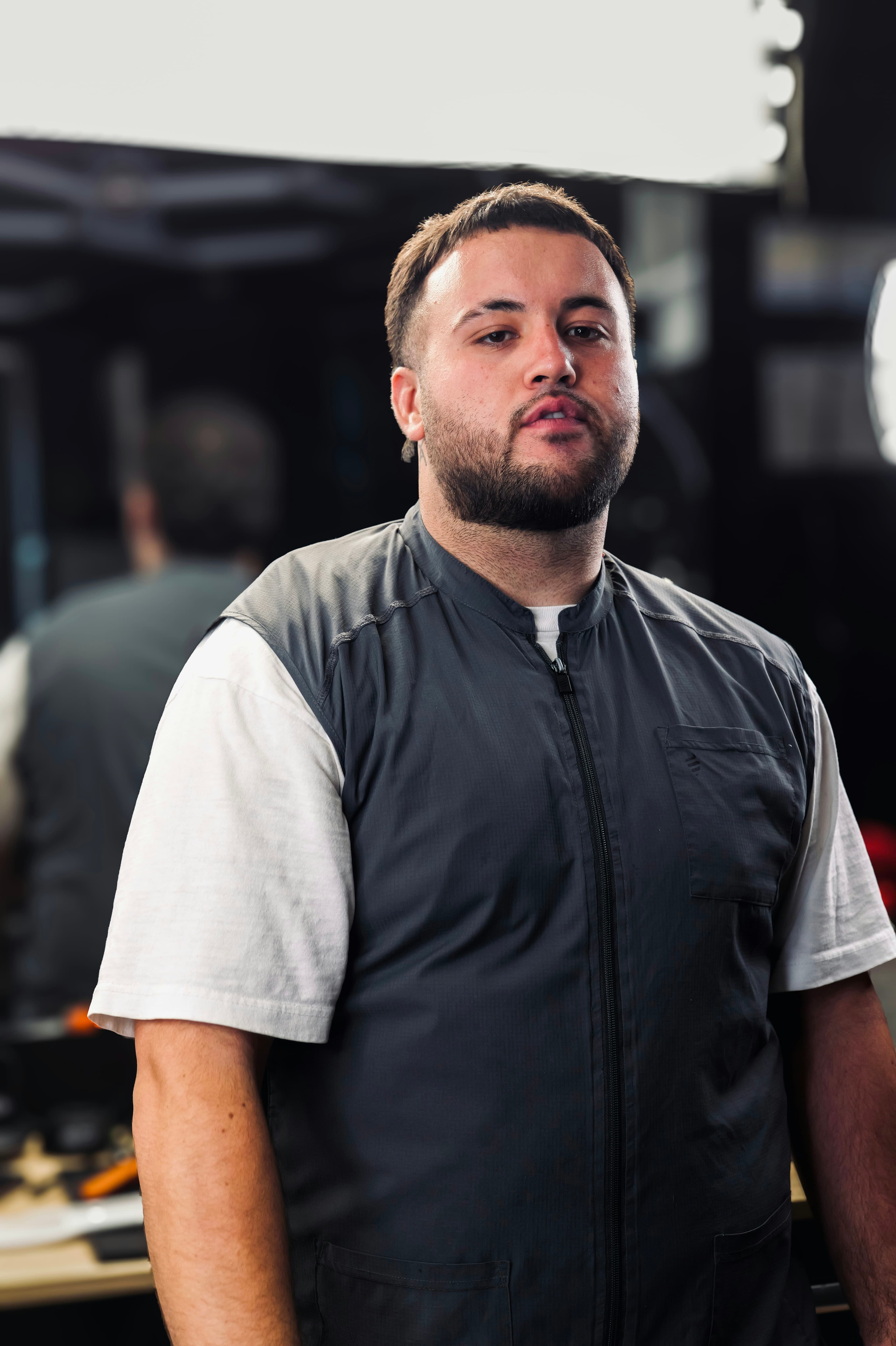 Ramiro Luna, oficial electricista